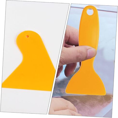 Tidtaleo 10pcs سيارات أفلام مكشفية مثلث وأدوات مستقيمة لتركيب فيلم نافذة السيارة الخفيفة الوزن والغشاء المحمولة إزالة الكاشطات لإكسسوارات السيارات in Kuwait