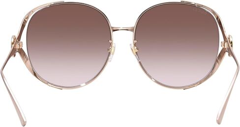 Gucci GG0225S 007 Gold/Brown Lradient Eyeglasses الضخمة in Saudi Arabia