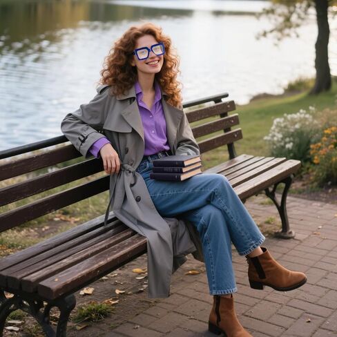 hoyuwak 2PCS Oversized Square Blue Light Glasses Big Frame Computer Eyewear Thick Fashion Clear Glasses for Women Fashion in Saudi Arabia
