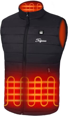شملت السترة الساخنة Telguua للرجال الذين لديهم حزمة بطارية السترات الدافئة للرجال الساخنة سترة التدفئة الكهربائية القابلة لإعادة الشحن in Kuwait