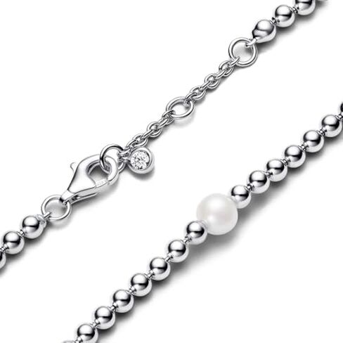 PANDORA Timeless Treated Freshwater Cultured Pearl & Beads Bracelet - Jewelry for Women - Includes Gift Box in Saudi Arabia