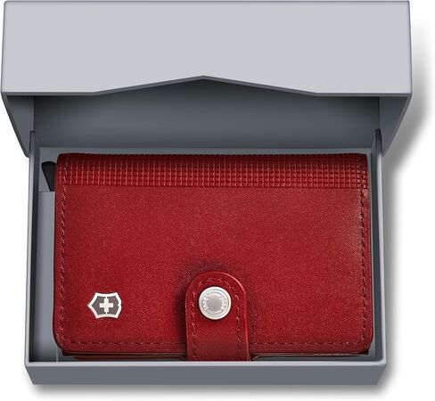 Victorinox Altius Secrid Leather Card Wallet - Victorinox Red in Saudi Arabia