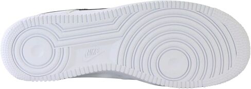 Nike Air Force 1 '07 Studded Swoosh Women's Shoes (FQ8887-100, White/Metallic Silver/Platinum Tint/Chrome) Size 10 in Saudi Arabia