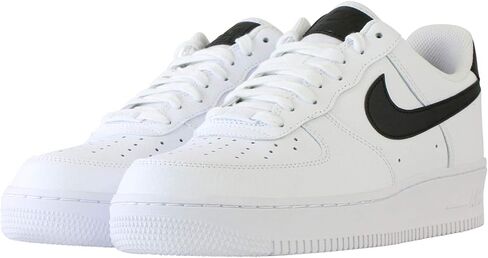 Nike Air Force 1 '07 Studded Swoosh Women's Shoes (FQ8887-100, White/Metallic Silver/Platinum Tint/Chrome) Size 10 in Saudi Arabia