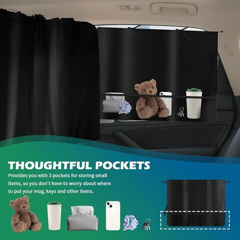 3 مساءً أدوات ظلال نافذة كبيرة من النوافذ ، وأغطية نافذة السيارة المطلية بالفينيل الكثيفة للخصوصية والحفاظ على درجة الحرارة الداخلية التلقائية الرائعة ، والسيارات العالمية للسيارات للنوافذ (كبيرة جدًا) in Kuwait