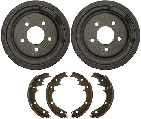 3x Brake Drum Shoes Kit خلفية بطبلة فرامل أحذية الفرامل الطبل الطبول الفرامل وأحذية الفرامل متوافقة مع شيفروليه C1500 ضواحي متوافقة مع GMC C1500 Suburban 1992 in Saudi Arabia