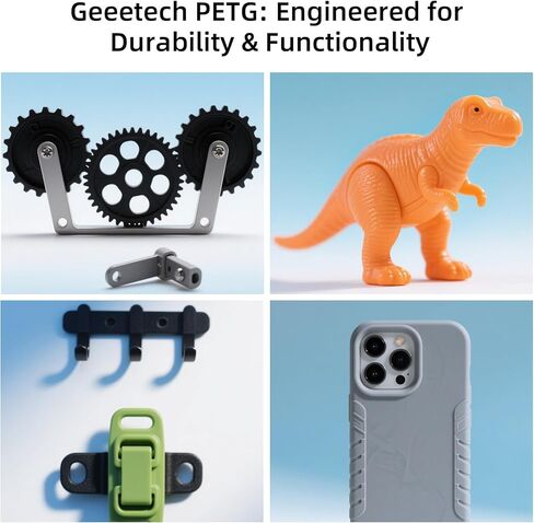 Geeetech Silk PLA Filament 1.75mm Silk Dual Color Filament,Coextrusion Dichromatic Metal-Like Shiny Consumable 1kg (2.2lbs) 1 Spool,Dimensional Accuracy +/- 0.03 mm,Gold Red in Saudi Arabia