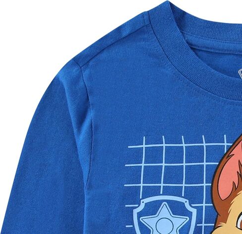Paw Patrol Nickelodeon Boys Long Sleeve Shirt 3 Pack for Toddler and Big Kids in Saudi Arabia