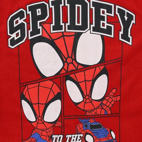 Marvel Spidey وأصدقائه المدهشون الأولاد قميص طويل الأكمام 3 حزمة لطفل صغير وأطفال الكبار in Saudi Arabia