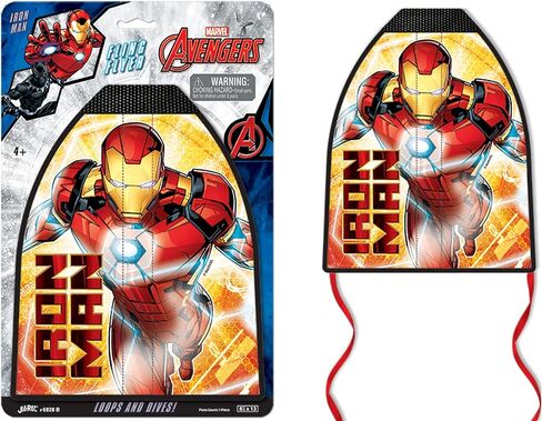 JA-RU Marvel Avengers Kite Launcher Toy w/Rubber Band Slingshot (1 Airplane Glider Assorted) Spiderman Flying Toy for Kids, Boys & Girls. Outdoor Sports Games. Bulk Birthday Gifts. A-6828-1 in Saudi Arabia