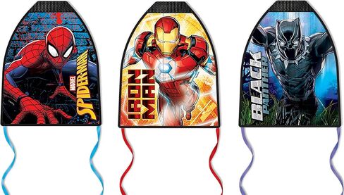 JA-RU Marvel Avengers Kite Launcher Toy w/Rubber Band Slingshot (1 Airplane Glider Assorted) Spiderman Flying Toy for Kids, Boys & Girls. Outdoor Sports Games. Bulk Birthday Gifts. A-6828-1 in Saudi Arabia
