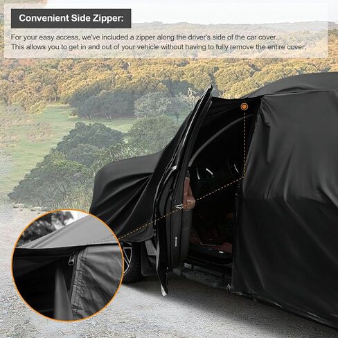 Heavy Duty Truck Cover fit for Toyota Tundra - Reinforced PU Coating,Waterproof 420D Oxford Fabric,All-Weather Protection Car Cover, Breathable Design in Saudi Arabia