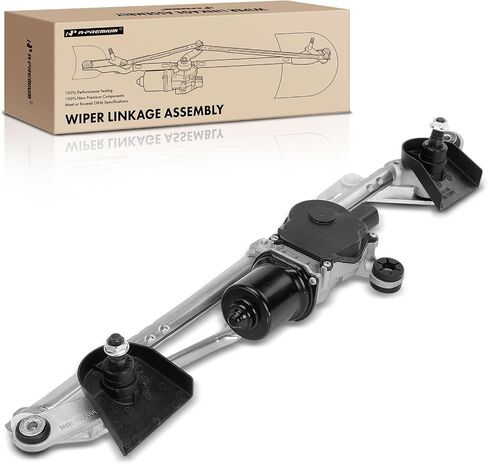 A-Premium Front Windshield Wiper Motor and Linkage Assembly Compatible with Nissan Pathfinder 2013-2020 & Infiniti QX60 2014-2020, JX35 2013 in Saudi Arabia