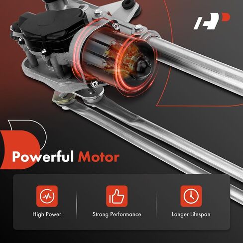 A-Premium Front Windshield Wiper Motor and Linkage Assembly Compatible with Nissan Pathfinder 2013-2020 & Infiniti QX60 2014-2020, JX35 2013 in Saudi Arabia