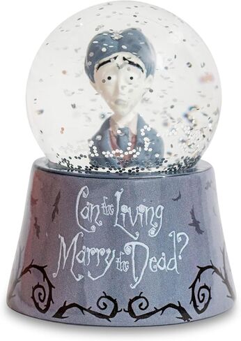 Tim Burton's Corpse Bride Victor Can The Living Marry The Dead? Light-Up Mini Snow Globe for Adults | 3 Inches Tall in Saudi Arabia