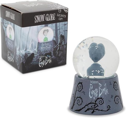 Tim Burton's Corpse Bride Victor Can The Living Marry The Dead? Light-Up Mini Snow Globe for Adults | 3 Inches Tall in Saudi Arabia