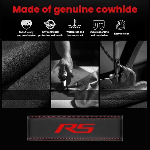 قم بتركيب حزام مقعد Camaro RS متوافق مع إكسسوارات Camaro RS Car Counter Counter Lately 2pcs قيادة أمان مريحة. (أسود) (H-HJD-RS) in Kuwait
