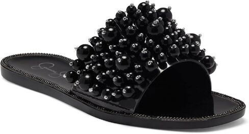 Jessica Simpson Women's Kassime Jelly Flat Slide Sandal in Saudi Arabia