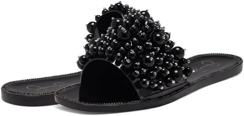 Jessica Simpson Women's Kassime Jelly Flat Slide Sandal in Saudi Arabia