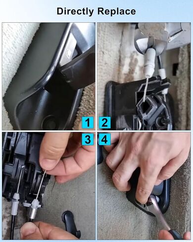 كابل تحرير غطاء محرك السيارة الأمامي ومقبض مناسب لـ Mitsubishi Lancer 2008-2017 استبدال 5910A027XA 5910A065 in Saudi Arabia