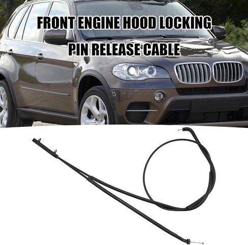 51237184456 القسم الأمامي قفل قفل كابل القفل ، استبدال كبل تحرير محرك محرك ل BMW X5 E70 2007-2014 in Saudi Arabia