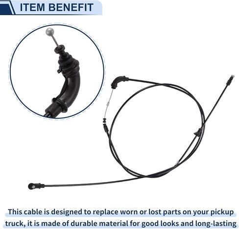 Hood Latch Release Cable for Land Rover Range Rover Velar 2017-2025 No.LR093229 Engine Hood Release Cable 1 Pcs in Kuwait