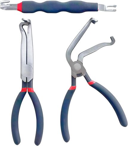 3PCS Automotive Wire Connector Removal Tool Kit，Automotive Disconnect Tools for Push Tab Style Plugs，electrical disconnect pliers in Saudi Arabia