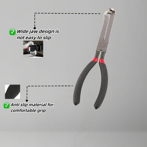3PCS Automotive Wire Connector Removal Tool Kit，Automotive Disconnect Tools for Push Tab Style Plugs，electrical disconnect pliers in Saudi Arabia