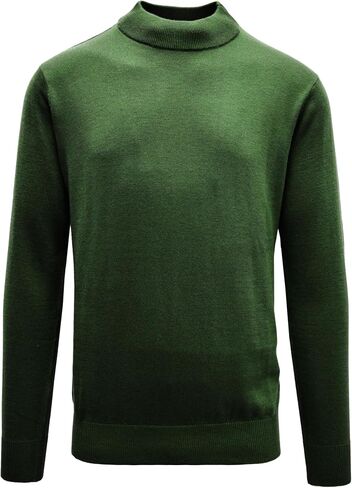 STACY ADAMS Men’s Sweater Solid Mock in Saudi Arabia
