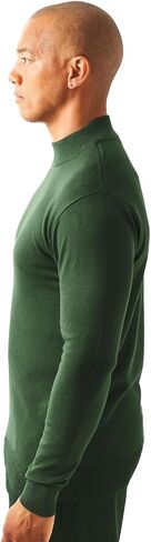 STACY ADAMS Men’s Sweater Solid Mock in Saudi Arabia