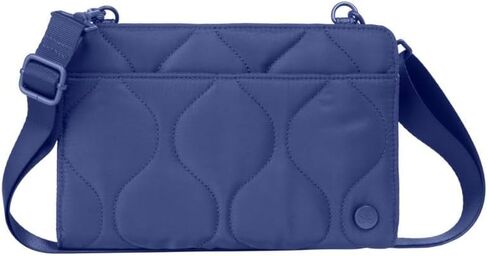 Samantha Brown RFID Travel Wallet Crossbody, Quilted Polyester, Detachable Strap, Multiple Colors in Kuwait