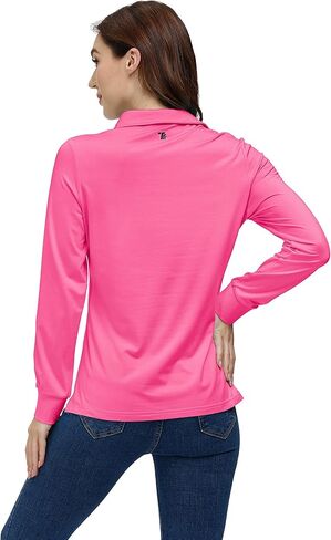 القمصان البولو للجولف Airike للنساء طويل الأكمام ملونًا سريع الجفاف وملابس Activewear-Womens الرياضية in Kuwait