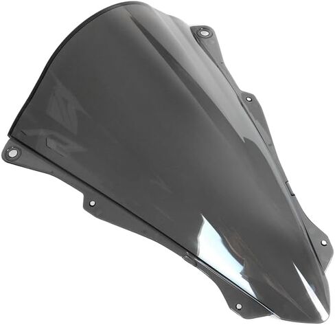 One.K.S إكسسوارات الدراجات النارية انحرافات الرياح الزجاجية المتزايدة لـ KA-wasaki ZX4R ZX4RR ZX4R-SE/ZX25R ZX25RR (رمادي) in Kuwait