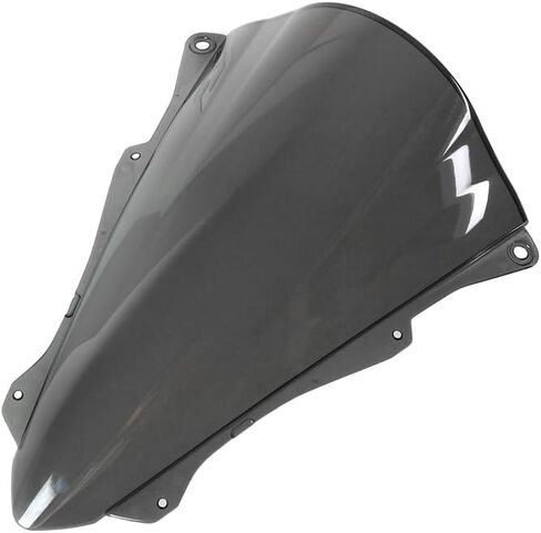 One.K.S إكسسوارات الدراجات النارية انحرافات الرياح الزجاجية المتزايدة لـ KA-wasaki ZX4R ZX4RR ZX4R-SE/ZX25R ZX25RR (رمادي) in Kuwait