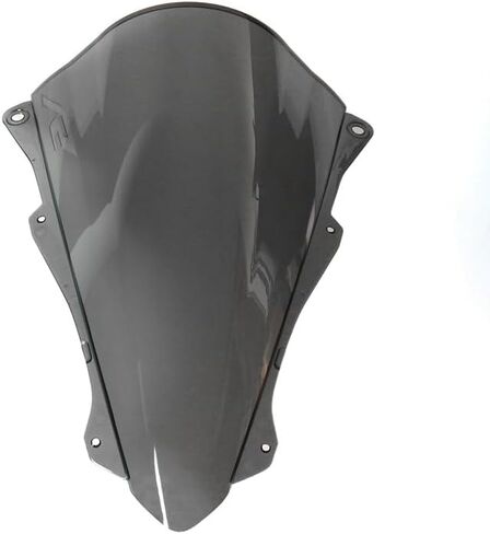 One.K.S إكسسوارات الدراجات النارية انحرافات الرياح الزجاجية المتزايدة لـ KA-wasaki ZX4R ZX4RR ZX4R-SE/ZX25R ZX25RR (رمادي) in Kuwait