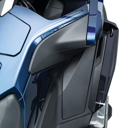 Kuryakyn 6579 Air Management Motorcycle Accortory: Air Diplectors for 2018-20 Honda Gold Wing Motorcycles ، Dark Smoke ، 1 pair in Saudi Arabia