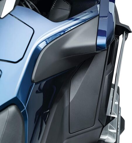 Kuryakyn 6579 Air Management Motorcycle Accortory: Air Diplectors for 2018-20 Honda Gold Wing Motorcycles ، Dark Smoke ، 1 pair in Saudi Arabia