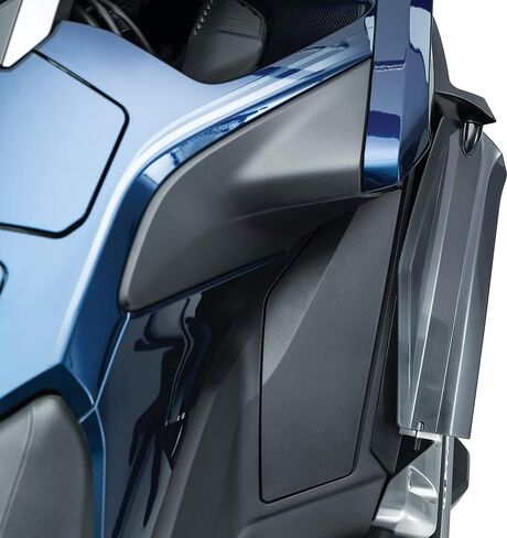 Kuryakyn 6579 Air Management Motorcycle Accortory: Air Diplectors for 2018-20 Honda Gold Wing Motorcycles ، Dark Smoke ، 1 pair in Saudi Arabia
