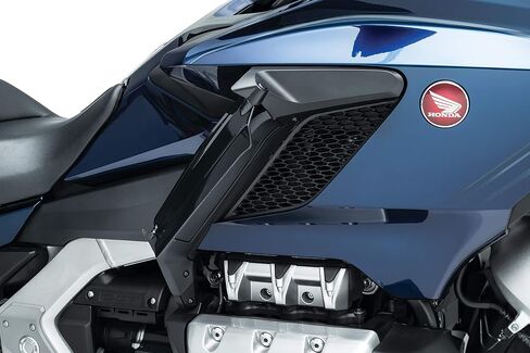 Kuryakyn 6579 Air Management Motorcycle Accortory: Air Diplectors for 2018-20 Honda Gold Wing Motorcycles ، Dark Smoke ، 1 pair in Saudi Arabia