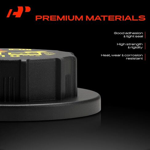 A-Premium Coolant Reservoir Expansion Tank Cap Compatible with Ford F-150, F-250 F-350 Super Duty, Explorer, Fusion & Jeep Grand Cherokee & Chevrolet Malibu, Impala & Land Rover Range Rover & Lincoln in Saudi Arabia