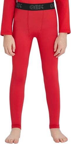 QBK Toddler Boys 2T to Youth Compression Pants Base Layer Leggings Tights for Basketball Soccer Football Baseball in Saudi Arabia