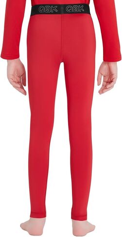 QBK Toddler Boys 2T to Youth Compression Pants Base Layer Leggings Tights for Basketball Soccer Football Baseball in Saudi Arabia