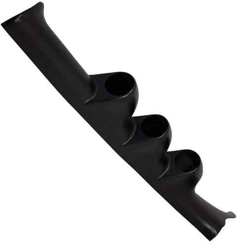 GlowShift Black Triple Pillar Gauge Pod Compatible with Dodge Neon & SRT-4 2000-2005 - ABS Plastic - Mounts (3) 2-1/16" (52mm) Gauges to Vehicle's A-Pillar in Saudi Arabia