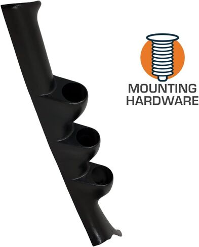 GlowShift Black Triple Pillar Gauge Pod Compatible with Dodge Neon & SRT-4 2000-2005 - ABS Plastic - Mounts (3) 2-1/16" (52mm) Gauges to Vehicle's A-Pillar in Saudi Arabia