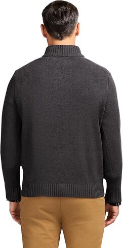 IZOD Men's Button Mock Sweater in Saudi Arabia