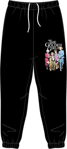 Golden Girls Character Photo Adult Black Graphic Sweatpants in Saudi Arabia