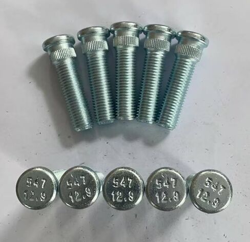10pcs M12*1.50 عجلات مسننة مسمار 610-547 14.42 مم ، بديل طوله 47.2 مم لكرايسلر دودج جراند كارافان 6508707AA in Kuwait