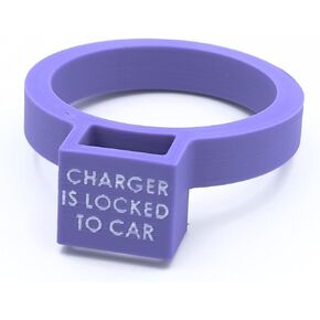 حلقة قفل الشاحن لمحول Tesla J1772 (الأصفر والأسود) in Kuwait