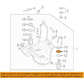 Mercedes-Benz 211 471 01 10, Fuel Pump Tank Seal in Kuwait