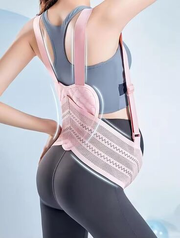 Maternity Belly Band for Pregnant Women - Pregnancy Belly Band for Abdomen Pelvic Waist Back Support (XL:Fit Ab 46"-57.2") in Saudi Arabia